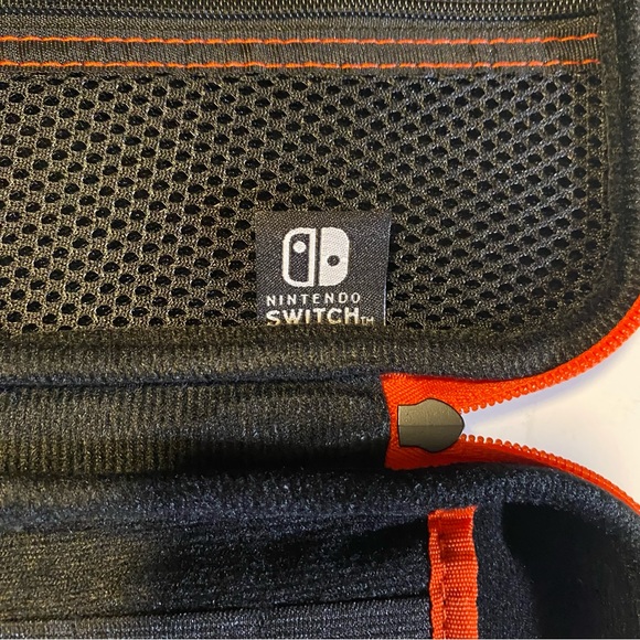 Nintendo Switch canvas case with zip pocket NWOT, Nintendo Switch logo - Picture 4 of 7